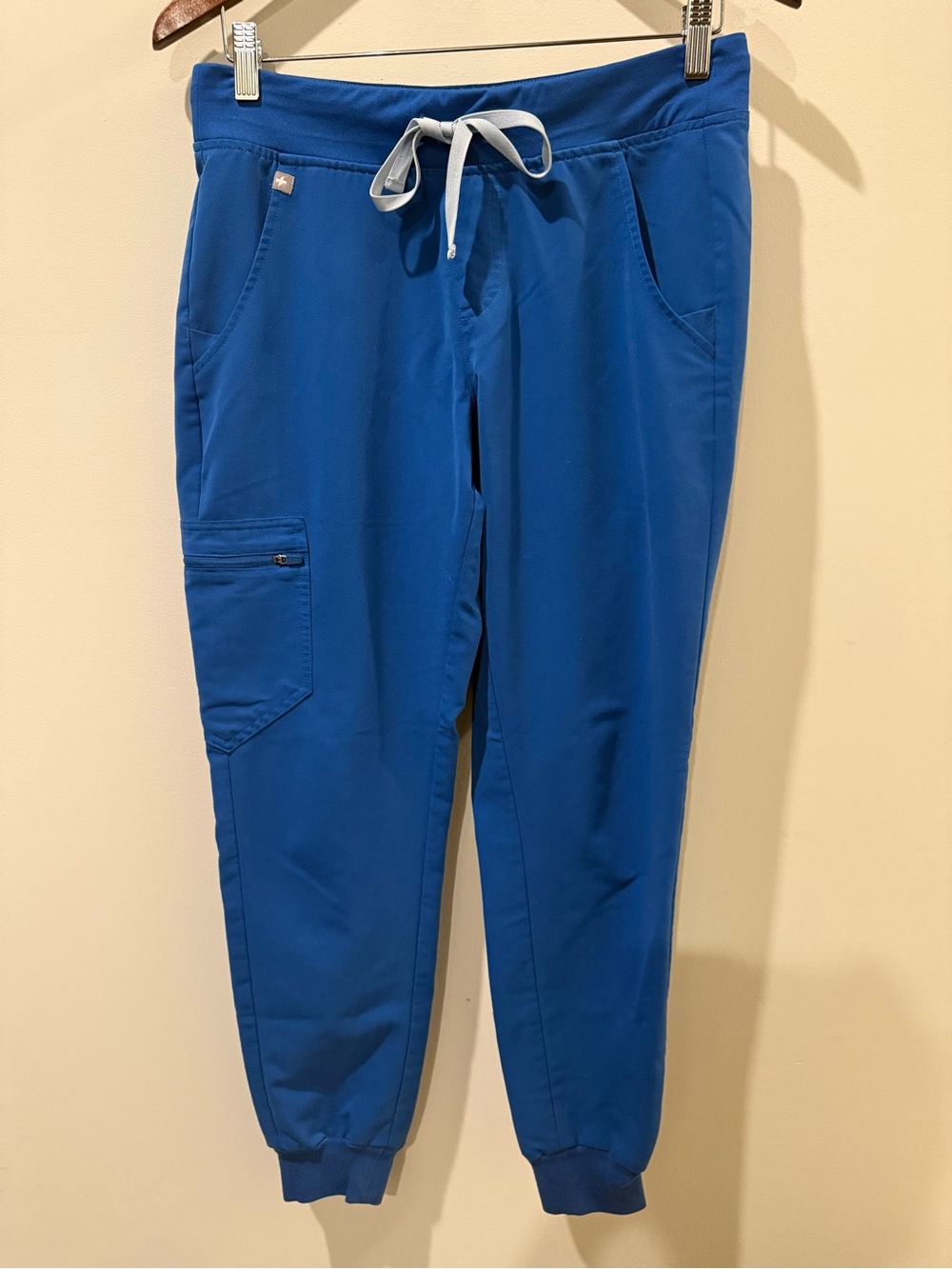 Figs Royal Blue Women's Drawstring Joggers size S